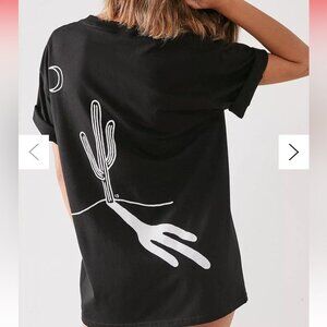 Urban Outfitters Black Saguaro Tee